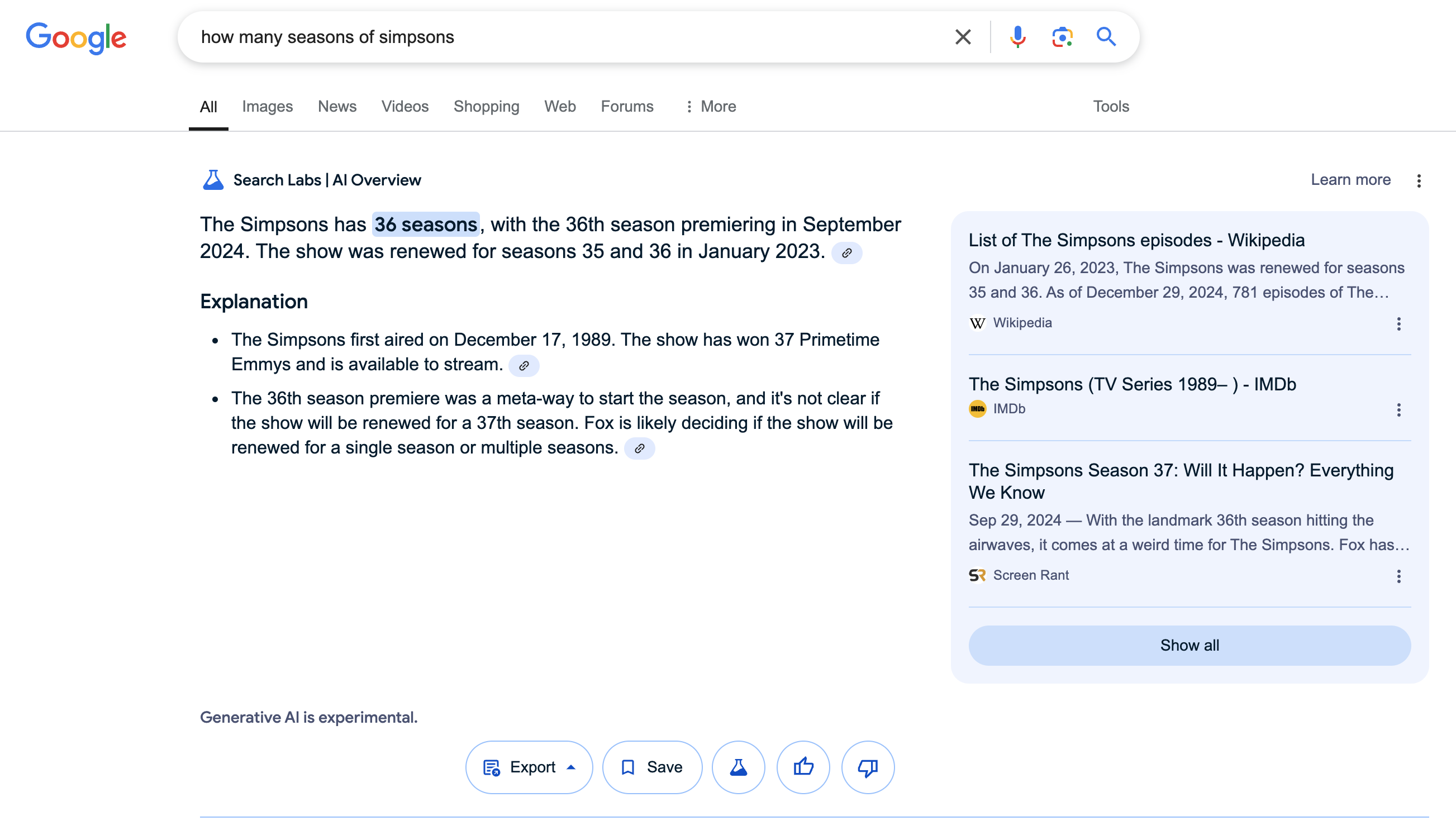 Next Queries on AI Example